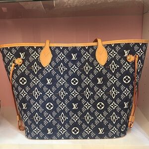 Louis Vuitton Navy Since 1854 Neverfull MM